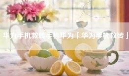 华为手机救砖手机华为「华为手机救砖」